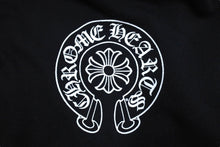 Load image into Gallery viewer, CHROME HEARTS クロムハーツ パーカー プルオーバー ホースシュープリント ホワイト ブラック サイズXS 美品 中古 66357