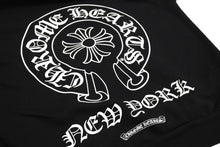 Load image into Gallery viewer, CHROME HEARTS クロムハーツ パーカー プルオーバー ホースシュープリント ホワイト ブラック サイズXS 美品 中古 66357