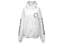 Load image into Gallery viewer, CHROME HEARTS MATTY BOY クロムハーツ マッティボーイ パーカー プルオーバー ホースシュープリント ホワイト ブラック サイズS 美品 中古 66358