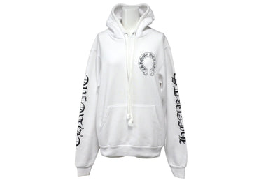 CHROME HEARTS MATTY BOY クロムハーツ マッティボーイ パーカー プルオーバー ホースシュープリント ホワイト ブラック サイズS 美品 中古 66358