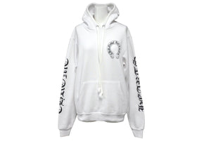 CHROME HEARTS MATTY BOY クロムハーツ マッティボーイ パーカー プルオーバー ホースシュープリント ホワイト ブラック サイズS 美品 中古 66358