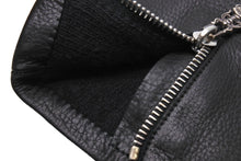 Load image into Gallery viewer, 極美品 CHROME HEARTS クロムハーツ DGR ZIP GROVE ダガージップ レザー グローブ 手袋 ブラック シルバー金具 サイズ8 中古 66360
