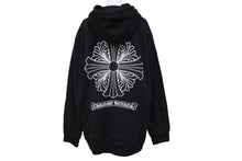 Load image into Gallery viewer, CHROME HEARTS クロムハーツ ジップパーカー トップス フーディ サイズXXL シルバー金具 ブラック 美品 中古 66361