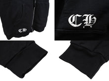Load image into Gallery viewer, CHROME HEARTS クロムハーツ ジップパーカー トップス フーディ サイズXXL シルバー金具 ブラック 美品 中古 66361