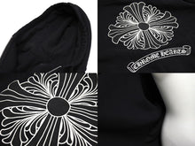 Load image into Gallery viewer, CHROME HEARTS クロムハーツ ジップパーカー トップス フーディ サイズXXL シルバー金具 ブラック 美品 中古 66361