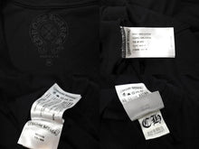 Load image into Gallery viewer, CHROME HEARTS クロムハーツ 長袖Ｔシャツ カリフォルニア限定 ハリウッド ブラック コットン サイズM 美品 中古 66362
