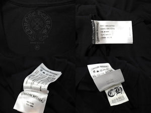 CHROME HEARTS クロムハーツ 長袖Ｔシャツ カリフォルニア限定 ハリウッド ブラック コットン サイズM 美品 中古 66362