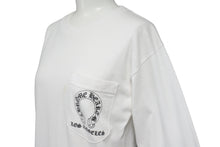 Load image into Gallery viewer, CHROME HEARTS クロムハーツ FUCK YOU ロング Tシャツ トップス 長袖 サイズS ホワイト ブラック 良品 中古 66365