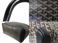 画像をギャラリービューアに読み込む, 極美品 GOYARD ゴヤール アルトワGM バッグ トートバッグ ARTOISGMLTY01CL01P PVC レザー ブラック シルバー金具 中古 66376