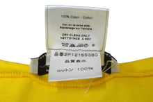 Load image into Gallery viewer, ChristianDior クリスチャンディオール タンクトップ DIORDRAMA 2P12155380 コットン イエロー サイズ40 美品 中古 66386