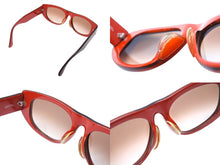 画像をギャラリービューアに読み込む, ChristianDior クリスチャンディオール サングラス 2556A プラスチック ブラック ワインレッド サイズ55□15 美品 中古 66388