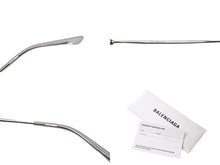 Load image into Gallery viewer, 極美品 BALENCIAGA バレンシアガ サングラス カラーレンズ BB0015S 007 サイズ61□12-145 シルバー金具 イエロー 中古 66389