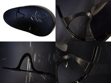 Load image into Gallery viewer, 極美品 BALENCIAGA バレンシアガ メルセデスAMGフェイスシールド フランス製 ポリウレタン ブラック サイズL 中古 66394