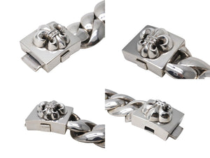 ChromeHearts クロムハーツ 9LINK CLASSIC XL BSフレアXL ボックスID シルバーブレスレット 546.48g シルバー925 美品 中古 66397 正規品