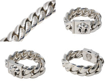 Load image into Gallery viewer, ChromeHearts クロムハーツ 9LINK CLASSIC XL BSフレアXL ボックスID シルバーブレスレット 546.48g シルバー925 美品 中古 66397 正規品