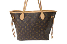 画像をギャラリービューアに読み込む, 極美品 LOUIS VUITTON ルイヴィトン ネヴァーフルMM トートバッグ M40156 モノグラム ブラウン PVC レザー 中古 66407