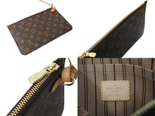 画像をギャラリービューアに読み込む, 極美品 LOUIS VUITTON ルイヴィトン ネヴァーフルMM トートバッグ M40156 モノグラム ブラウン PVC レザー 中古 66407