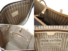 画像をギャラリービューアに読み込む, 極美品 LOUIS VUITTON ルイヴィトン ネヴァーフルMM トートバッグ M40156 モノグラム ブラウン PVC レザー 中古 66407