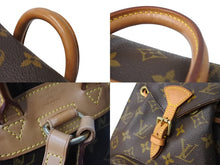 画像をギャラリービューアに読み込む, LOUIS VUITTON ルイヴィトン ミニモンスリ リュック バックパック M51137 モノグラム ブラウン 美品 中古 66408