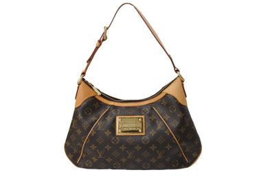 LOUIS VUITTON ルイヴィトン テムズGM ワンショルダーバッグ M56383 ブラウン モノグラムキャンバス 美品 中古 66411