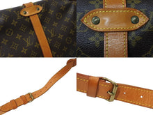 Load image into Gallery viewer, Louis Vuitton ルイヴィトン ソミュール35 ショルダーバッグ M42254 モノグラム キャンバス ブラウン ゴールド金具 美品 中古 66413