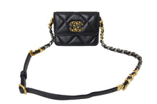 Load image into Gallery viewer, 極美品 CHANEL シャネル チェーンショルダーポーチ 31番台 ココマーク ラムスキン ブラック ゴールド シルバー 中古 66417