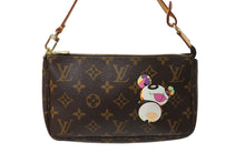 Load image into Gallery viewer, 極美品 LOUIS VUITTON ルイヴィトン ポシェット アクセソワール アクセサリーポーチ M51981 村上隆 モノグラム パンダ 中古 66420