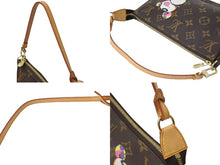 Load image into Gallery viewer, 極美品 LOUIS VUITTON ルイヴィトン ポシェット アクセソワール アクセサリーポーチ M51981 村上隆 モノグラム パンダ 中古 66420
