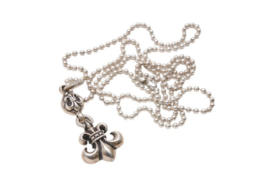 CHROME HEARTS クロムハーツ 1ボール BSフレア ペンダント ネックレス シルバー925 11.6g 美品 中古 66428