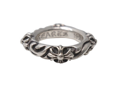 CHROME HEARTS クロムハーツ SBTバンド リング 指輪 サイズ9号 重量8.296g シルバー925 1998刻印 美品 中古 66429