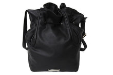 Load image into Gallery viewer, CHROMEHEARTS クロムハーツ JILLIAN ジリアン ショルダーバッグ ラージCHクロス レザー シルバー925 ブラック 美品 中古 66477