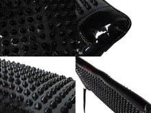Load image into Gallery viewer, Christian Louboutin クリスチャンルブタン 2WAYバッグ クラッチ ショルダーバッグ エナメル ブラック 美品 中古 66483