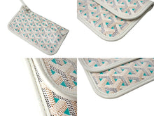 画像をギャラリービューアに読み込む, GOYARD ゴヤール サンルイ クレールヴォア GM トートバッグ 2022年限定 ホワイト グリーン ヘリンボーン柄 美品 中古 66489