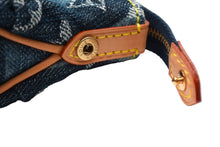 Load image into Gallery viewer, 極美品 LOUIS VUITTON ルイヴィトン トゥルースレイエ ポーチ M95335 モノグラム デニム ゴールド金具 小物入れ 中古 66495