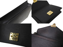 画像をギャラリービューアに読み込む, LOUIS VUITTON ルイヴィトン セリエ ドラゴンヌ M52612 セカンドバッグ エピ ブラック ゴールド金具 美品 中古 66496