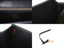 画像をギャラリービューアに読み込む, LOUIS VUITTON ルイヴィトン セリエ ドラゴンヌ M52612 セカンドバッグ エピ ブラック ゴールド金具 美品 中古 66496