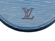 画像をギャラリービューアに読み込む, LouisVuitton ルイ エフ エクランブ ジュー10 ジュエリーケース アクセサリーケース エピレザー ブルー 美品 中古 66497 
