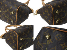 Load image into Gallery viewer, 極美品 LOUIS VUITTON ルイヴィトン ティヴォリPM ハンドバッグ M40143 モノグラム PVC レザー ブラウン ゴールド金具 中古 66499