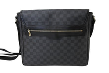 Load image into Gallery viewer, LOUIS VUITTON ルイヴィトン ダニエルMM ショルダーバッグ N58029 ダミエグラフィット ブラック シルバー金具 美品 中古 66509
