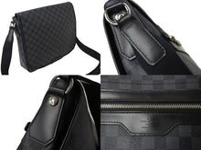 Load image into Gallery viewer, LOUIS VUITTON ルイヴィトン ダニエルMM ショルダーバッグ N58029 ダミエグラフィット ブラック シルバー金具 美品 中古 66509