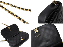 Load image into Gallery viewer, 極美品 CHANEL シャネル マトラッセ チェーンショルダーバッグ 31番台 ラムスキン ブラック マッドゴールド金具 中古 66520
