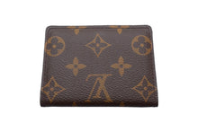 Load image into Gallery viewer, 新品同様 LOUIS VUITTON ルイヴィトン ラドロー コインケース カードケース付 廃番 ブラウン モノグラム M61927 ゴールド金具 中古 66536