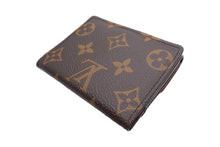 Load image into Gallery viewer, 新品同様 LOUIS VUITTON ルイヴィトン ラドロー コインケース カードケース付 廃番 ブラウン モノグラム M61927 ゴールド金具 中古 66536