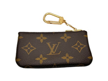 Load image into Gallery viewer, Louis Vuitton ルイヴィトン モノグラム ポシェットクレ コインケース M62650 PVCコーティングキャンバス ブラウン 美品 中古 66537