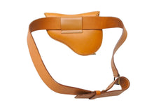 画像をギャラリービューアに読み込む, ChristianDior クリスチャンディオール サドル ウエストバッグ ベルトポーチ 06BM-0013 カーフスキン ブラウン 美品 中古 66542