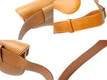 画像をギャラリービューアに読み込む, ChristianDior クリスチャンディオール サドル ウエストバッグ ベルトポーチ 06BM-0013 カーフスキン ブラウン 美品 中古 66542