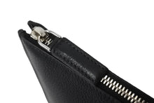 Load image into Gallery viewer, PRADA プラダ クラッチバッグ 2VN014 トライアングルプレート レザー シルバー金具 ブラック 美品 中古 66551