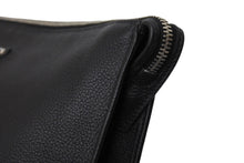 Load image into Gallery viewer, PRADA プラダ クラッチバッグ 2VN014 トライアングルプレート レザー シルバー金具 ブラック 美品 中古 66551