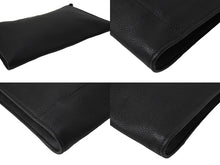 Load image into Gallery viewer, PRADA プラダ クラッチバッグ 2VN014 トライアングルプレート レザー シルバー金具 ブラック 美品 中古 66551