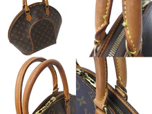 Load image into Gallery viewer, LOUIS VUITTON ルイヴィトン エリプスMM ハンドバッグ 廃盤 M51126 モノグラム ゴールド金具 ブラウン 良品 中古 66557